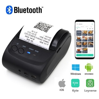 Mini Impressora Portatil Bluetooth Termica 58mm Android