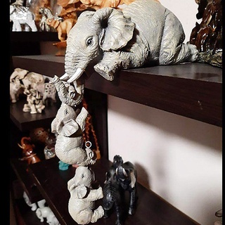 Estátua De Elefante / Escultura / Maternal Para Decoração De Dia Das Mães (3)