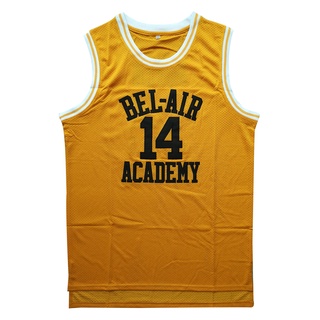 Camiseta De Basquete Will Smith 14 Bel Academia ar 25 Carlton Bank Blusa De Banco Esportivo Masculino P-Xxg