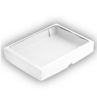 Caixa com Visor S4 Branca (14x20x4cm) 10 unidades - ASSK - Kafe Embalagens (1)