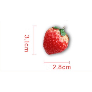 Resina Frutas Benção Creme De Acessórios diy material De Concha Do Telefone Móvel De Jóias 5pcs (2)