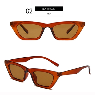 Oculos De Sol Quadrados Clássico Femininos Homens Retro Olho Gato óculos (4)