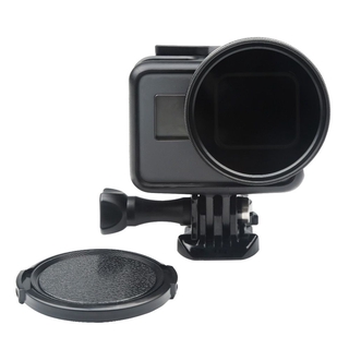 Filtro Polarizado CPL 52mm com tampa da Lente para GoPro 5,6,7 Black