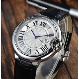 Cartier Relógio De Pulso De Quartzo Com Pulseira Simples Casual Analógico
