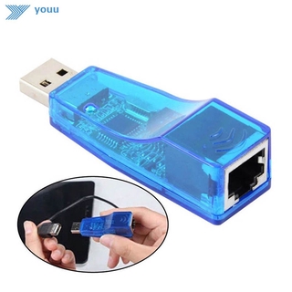 USB 2.0 Para LAN Ethernet RJ45 10/100 Mbps Redes Adaptador De Cartão Win8 PC