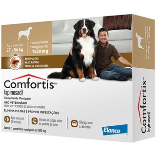 Antipulgas Confortis Elanco para cães de 27 a 54 kg