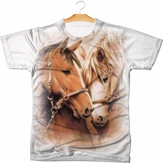 Camiseta Personalizada Blusa Cavalo Animal Cowboy Rodeio Unisex Adulto Camisa Infantil Baby Look Masculino - 025
