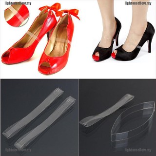 LF 1 Par Sapato De Salto Alto Transparente Invisível Para Segurar Sapatos Soltos (MY) (1)