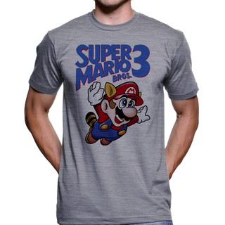 Camiseta Super Mario Bros 3 Snes Nes 100% Poliéster #1105
