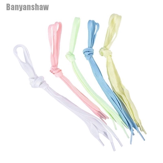 Banyanshaw 2pç / Par Cadarço Luminoso Colorido Que Brilha No Escuro / Esportivo / Corrida (3)