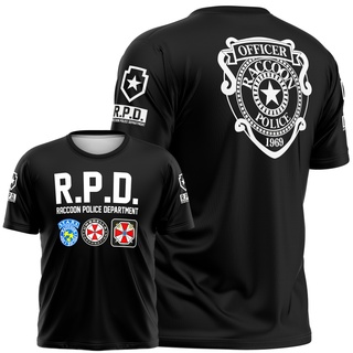 Camiseta Cosplay Resident Evil R.P.D. Police