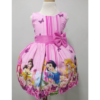 Vestido infantil Temático Princesas da Disney (2)