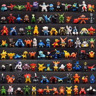 Cr + 144 Pçs Bonecos De Elfin Pokemon / Monstro De Bolso / Mini / Action Figure Para Aniversário (2)
