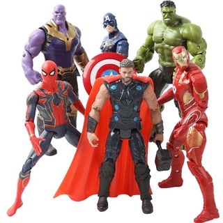Promoção Action Figures Boneco Vingadores Novo Avengers Marvel Boneco Brinquedos 18 cm