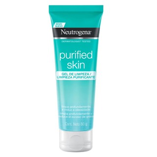 Sabonete/Gel de limpeza facial Neutrogena Purified skin 80g