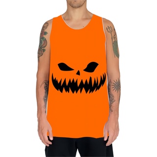 Camiseta Regata Personalizada Halloween 01
