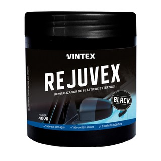 Revitalizador De Plasticos Rejuvex Black 400g Vintex By Vonixx