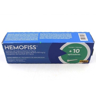 Hemofiss Pomada 30g com 10 Aplicadores