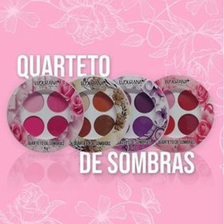 Quarteto De Sombras Ludurana Linha Nuances Core 4g
