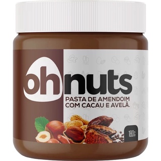 Pasta de Amendoim com Cacau e Avelã - Oh Nuts