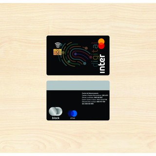 Adesivos Skin Cartão de credito Debito Bancos Black