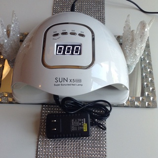 Cabine Forninho Estufa de Unha Sun X5 Max Led UV Digital 120w Bivolt Sun Unhas Gel Acrígel Manicure Profissional (3)