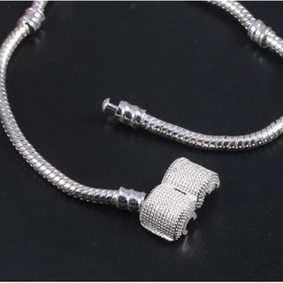 Pulseira Pandora berloque pingente banhada prata 925 qualidade (2)