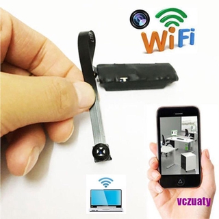 Mini Câmera Vczuaty Wifi Ip Pinhole Espião Sem Fio Babá Cam Vídeo Digital Escondido Dvr Novo