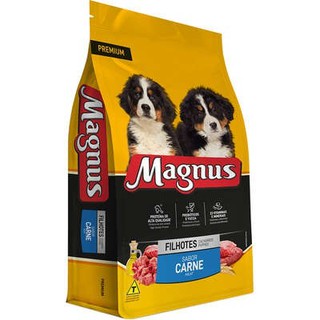 Ração Magnus Premium Carne para Cães Filhotes 10,1kg