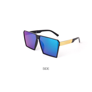 Óculos De Sol De Sol Unissex Grande Espelhado Para Masculino E Mulheres / Óculos De Sol De Motocross (Mt) (9)