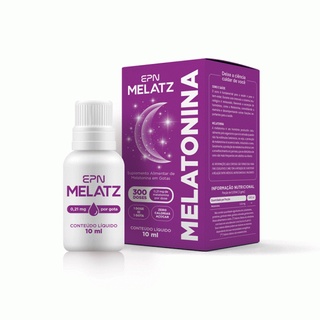 Melatonina Gotas 10ml - Epn Melatz - 300 Doses