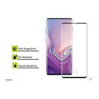 Película de Vidro Frontal 3D Samsung Galaxy S10 G973F com furo para Biometria