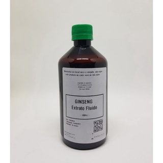 Extrato Fluido De Ginseng - Com 500ml - 100% Puro (1)