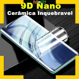 Película 9D Nano Cerâmica Inquebravel Anti Shock HD Full Cover Samsung Galaxy A02/A02S/A03S/A10/A11/A12/A20/A30/A20S/A21/A21S/A22 5G/A22 4G/A30S/A31/A32 4G/A42/A50/A52 4G/A80/A90