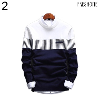 FR Korean Fashion Cardigan Jacket Jumper Men Knit Pullover Coat Long Sleeve Sweater (8)