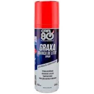 Spray Graxa Branca De Lítio Spray 300ml Car80