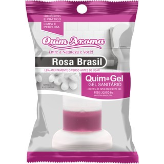 GEL SANITÁRIO FRAGRÂNCIA ROSAS BRASIL QUIM AROMA