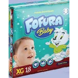 Fraldas Fofura Baby Pratica P, M, G, XG, XXG. (3)