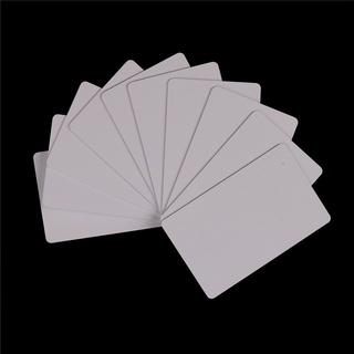 YL 10 Pcs PVC Em Branco Cartão NFC Tag 1 K S50 IC 13 56 Mhz Ler Escrever BR1