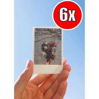 Pack 6 foto Polaroid (TAM 8,5x5,5cm)