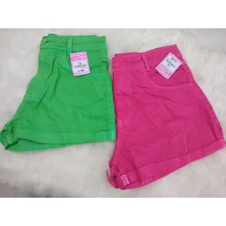 Shorts jeans coloridos