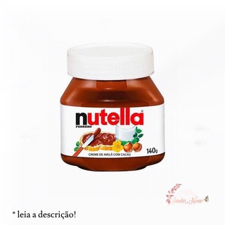 Pote de Nutella (140g) ATENÇÃO 140g