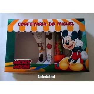Caixa Kit Mini Confeiteiro Páscoa - Mickey Mouse (4)