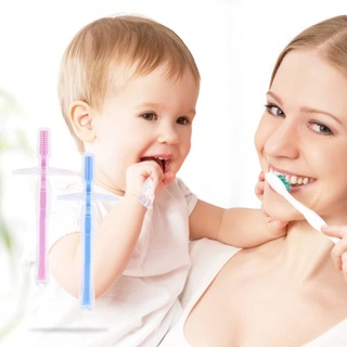 Escova De Dentes De Silicone Para Bebês / Escova De Dentes Para Crianças / Bebês De 0 A 3 Anos