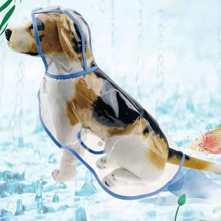 Capa De Chuva Transparente Para Cachorros / Roupas Para Cães (5)