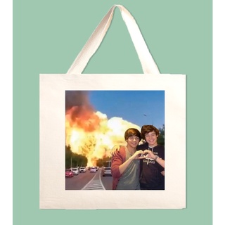Ecobag Larry Fire - Larry Stylinson - Harry Styles - Louis Tomlinson