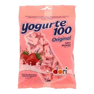 Bala Yogurte 100 Original Iogurte De Morango Sem Glúten 600 G