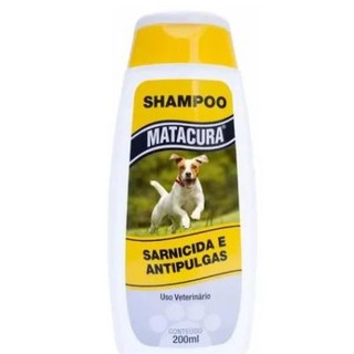 Shampoo para Cachorros Anti Pulgas e Sarnicida MataCura + Sabonete (2)