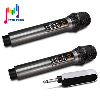 Microfone Sem Fio , De Karaokê Recarregável Dinâmico/UHF Com Receptor