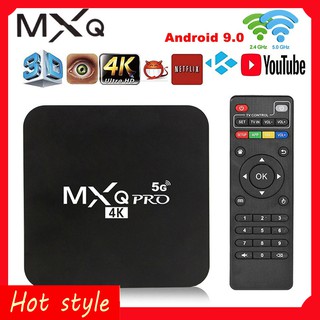 Mxq Pro 4k Hd Tv Box Inteligente 5g 16 Gb / 256 Gb Wi-Fi Android Dual Band Tv Set Top Box (1)